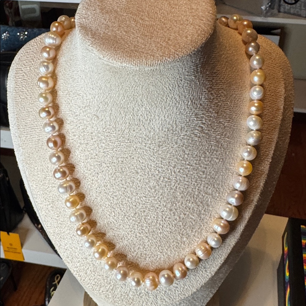EFFY Cultured Freshwater Pearl Necklace NWT - Picture 5 of 7